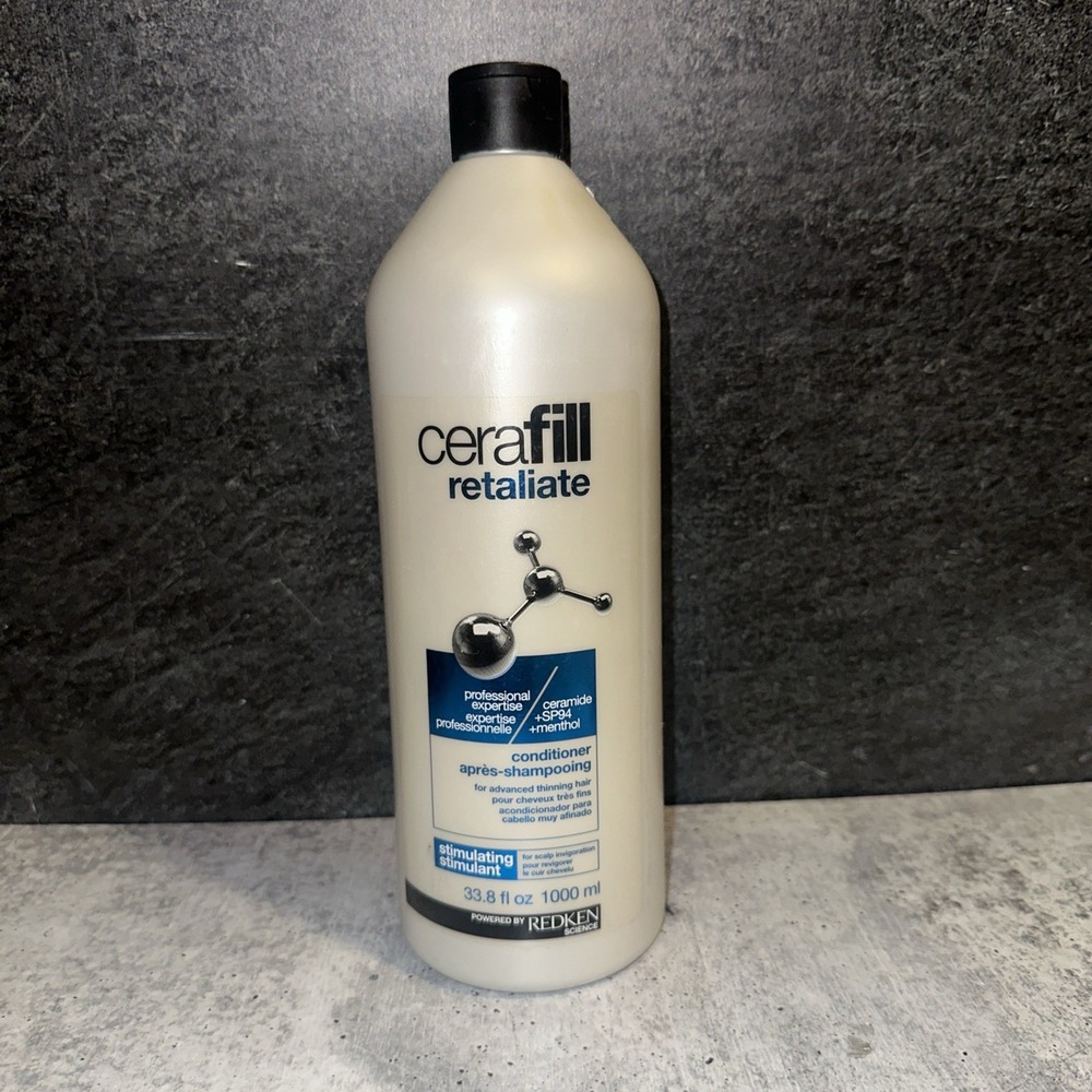 Redken Cerafill Retaliate Conditioner For Advanced Thinning Hair, 33.8 oz